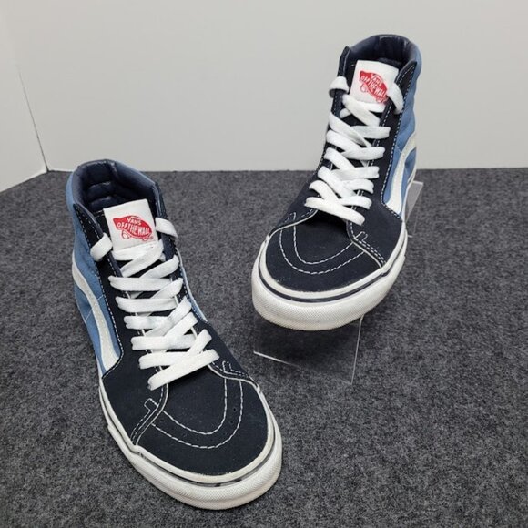 NWOT Sk8-Hi Shoe in Blue/Blue W-6 M-4.5 - Picture 1 of 9